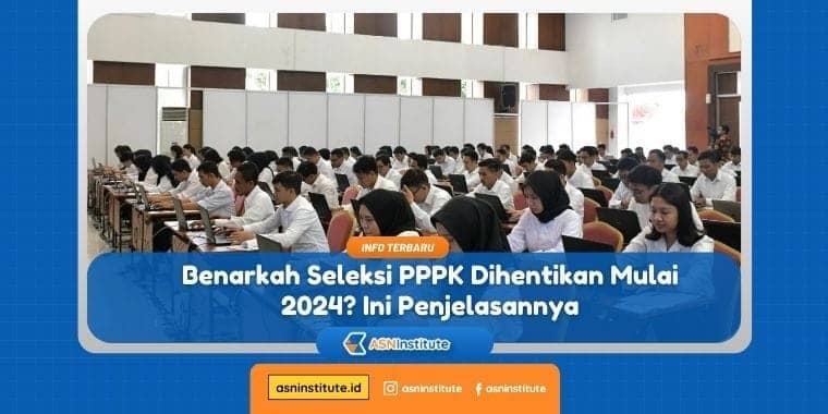 seleksi pppk dihentikan