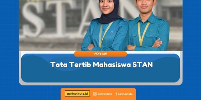 Banner Tata Tertib Mahasiswa STAN - ASN Institute