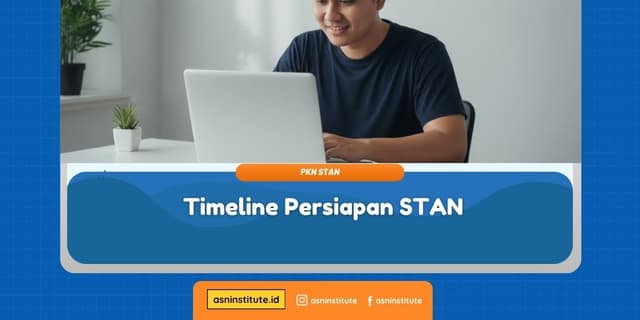 Banner Timeline Persiapan STAN - ASN Institute