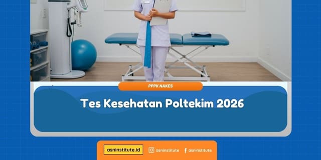 Banner Tes Kesehatan Poltekim 2026 - ASN Institute