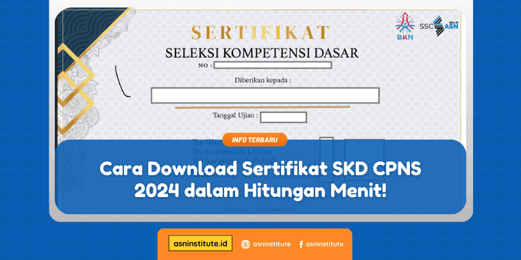 sertifikat skd cpns