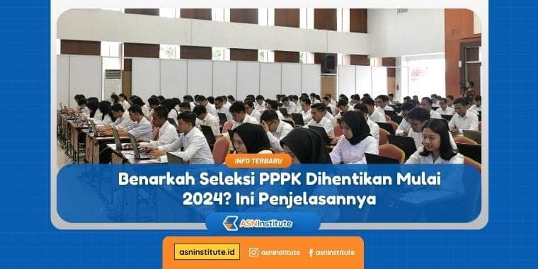 seleksi pppk dihentikan