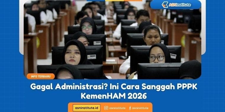 cara sanggah pppk kemenham 2026