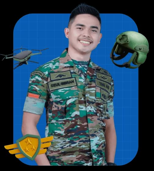 Simulasi ujian psikotes dan tes potensi akademik calon prajurit TNI