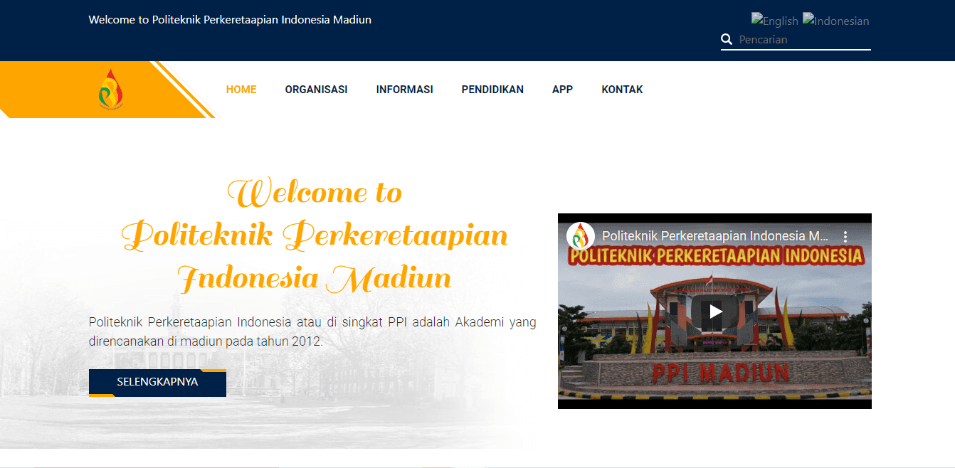 Jurusan Politeknik Perkeretaapian Indonesia