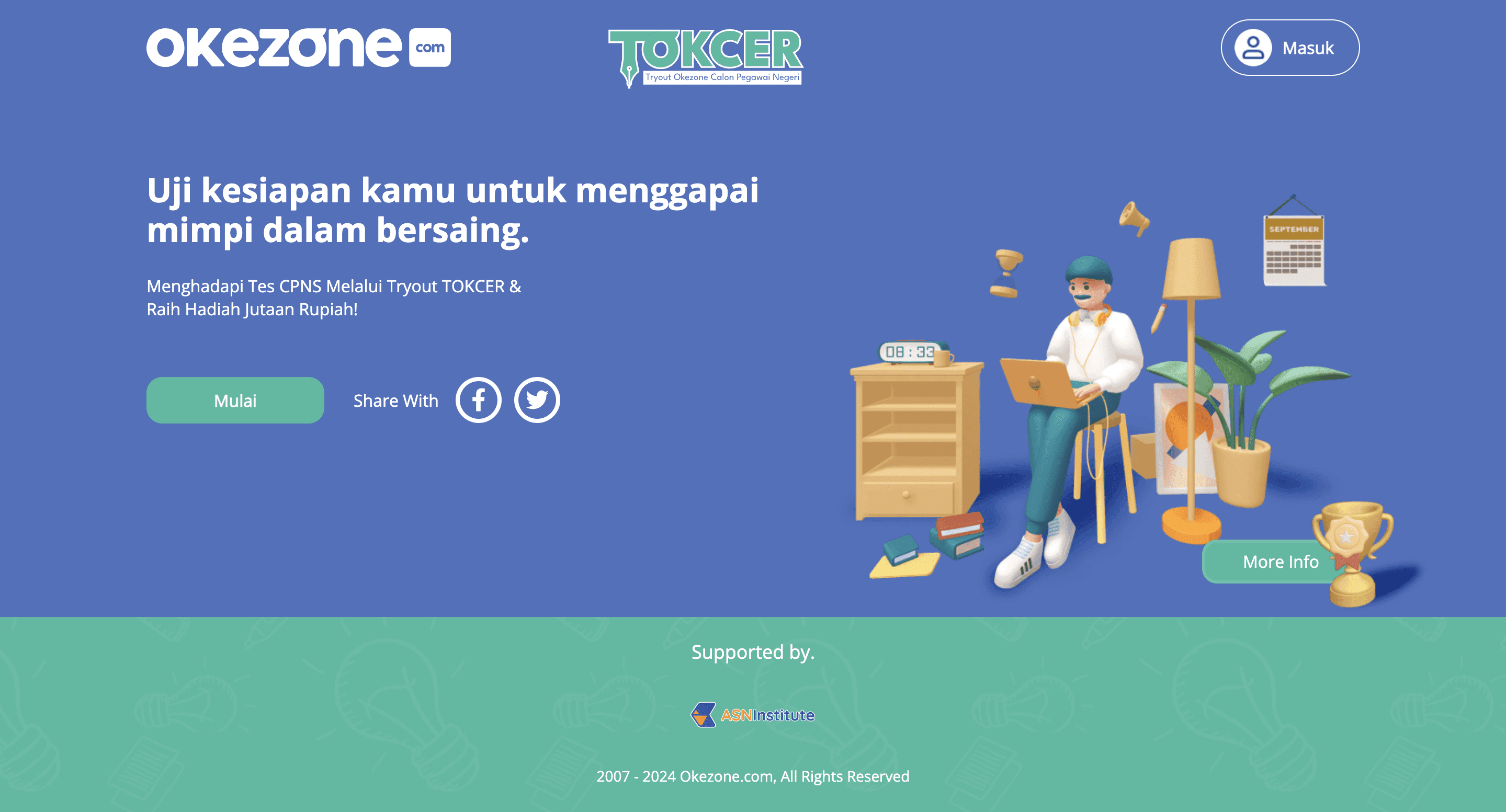 Okezone.com Didukung ASN Institute Gelar Try Out CPNS Gratis untuk Pembaca dan Masyarakat Indonesia