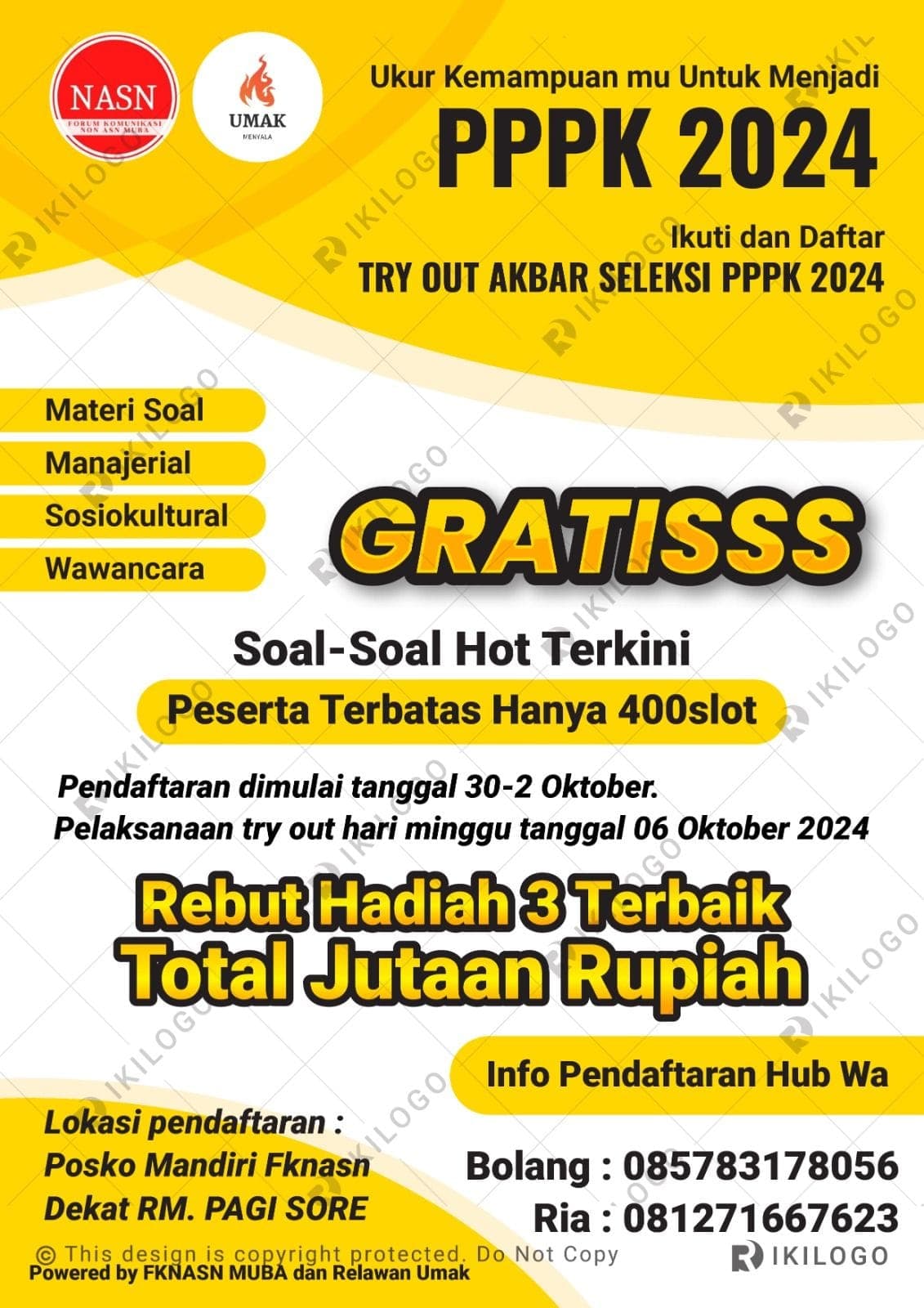 ASN Institute dan FKNASN Muba Sukses Gelar Tryout PPPK untuk 800 Peserta