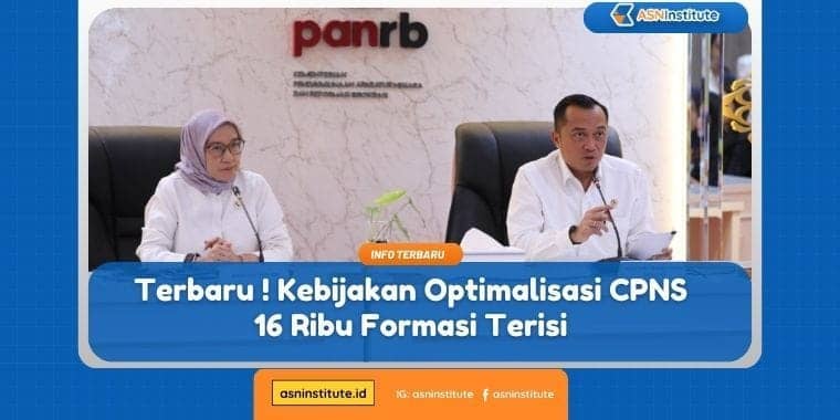 kebijakan optimalisasi cpns