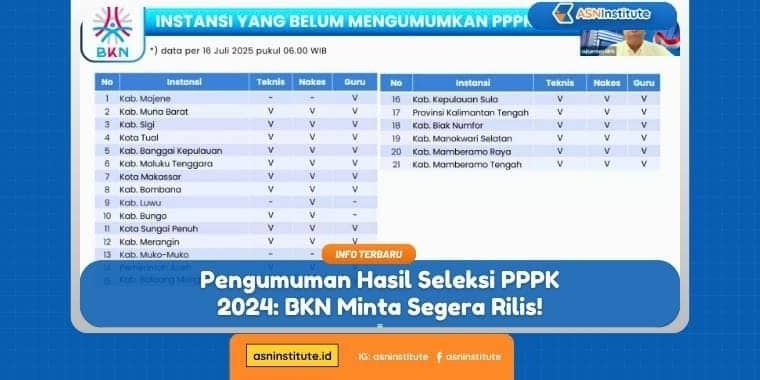 pengumuman hasil seleksi pppk 2024