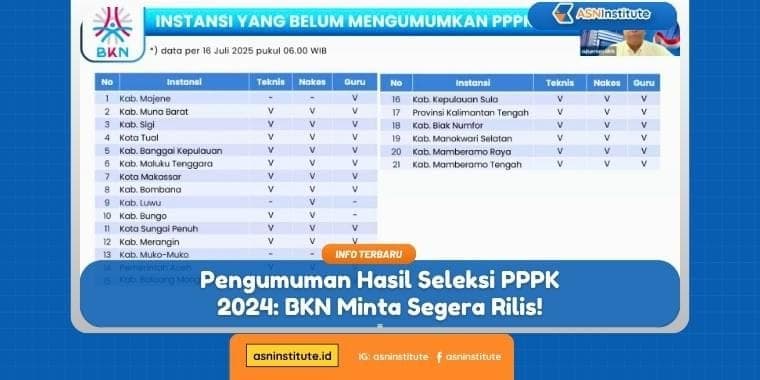 pengumuman hasil seleksi pppk 2024