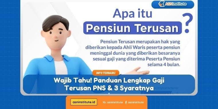 gaji terusan pns