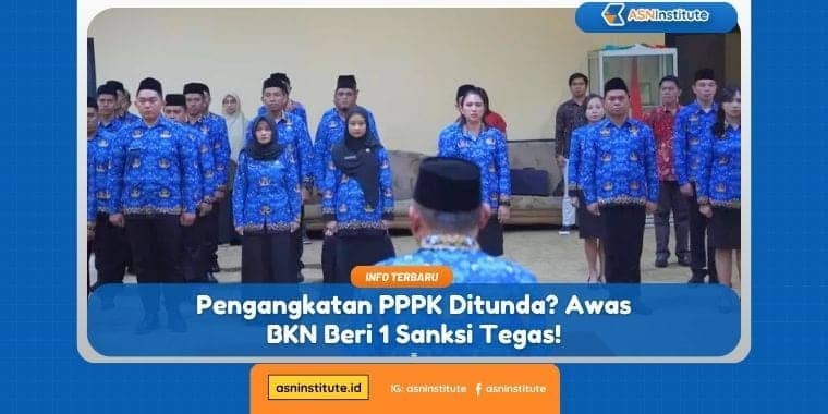 pengangkatan pppk ditunda