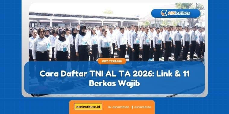 cara daftar tni al