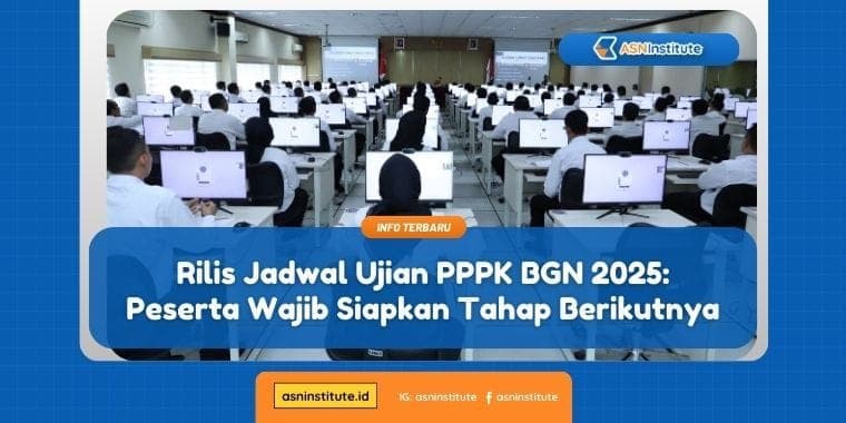 jadwal ujian pppk bgn