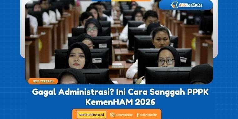 cara sanggah pppk kemenham 2026