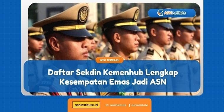 daftar sekdin kemenhub