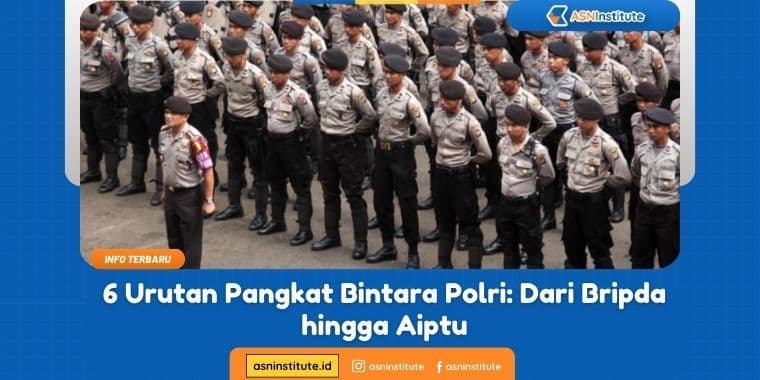 6 Urutan Pangkat Bintara Polri: Lambang, Tugas, dan Gajinya