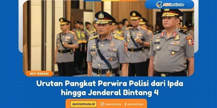 urutan pangkat perwira polisi