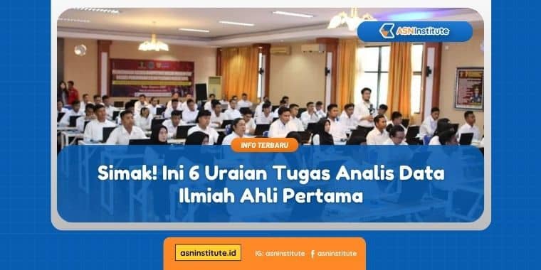 analis data ilmiah ahli pertama