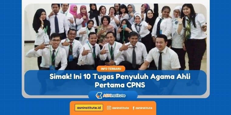 tugas penyuluh agama ahli pertama