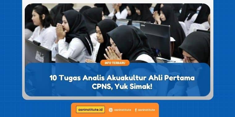 tugas analis akuakultur ahli pertama
