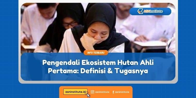 pengendali ekosistem hutan ahli pertama