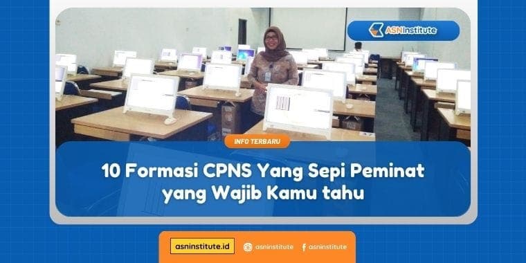 formasi cpns yang sepi peminat
