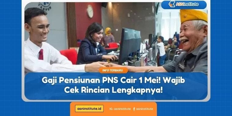 gaji pensiunan pns cair