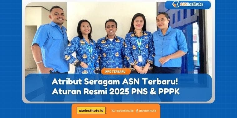 atribut seragam asn