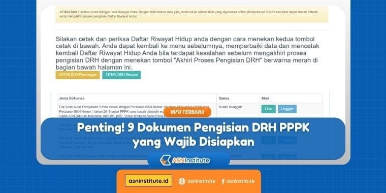 dokumen pengisian drh pppk