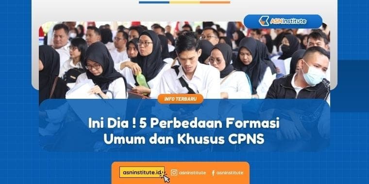ormasi umum dan khusus cpns