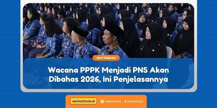 wacana pppk menjadi pns