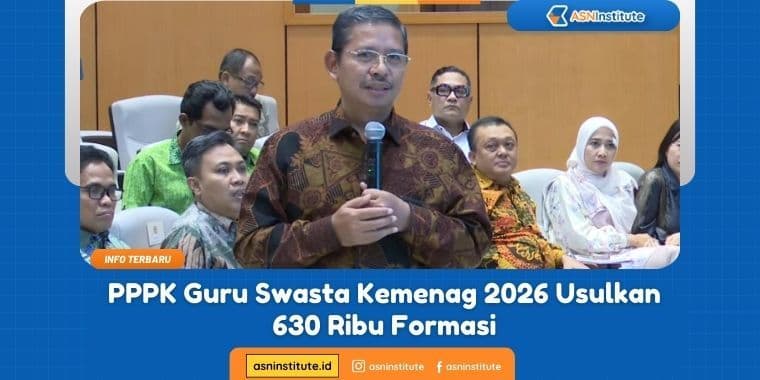 Resmi! PPPK Guru Swasta Kemenag 2026 Ajukan 630 Ribu Formasi