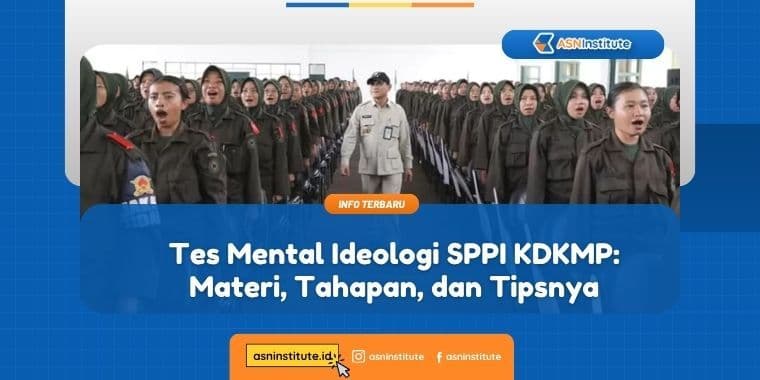 tes mental ideologi sppi kdkmp