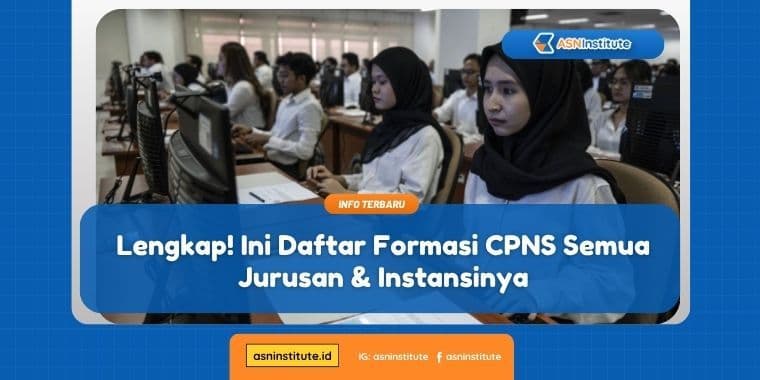 formasi cpns semua jurusan