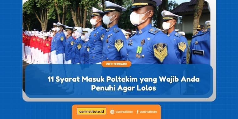 syarat masuk poltekim