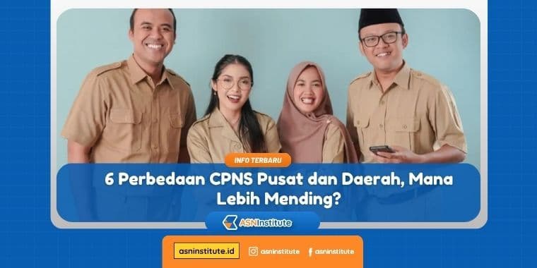 perbedaan cpns pusat dan daerah