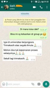 Testimoni 69 asn institute bimbel terpercaya