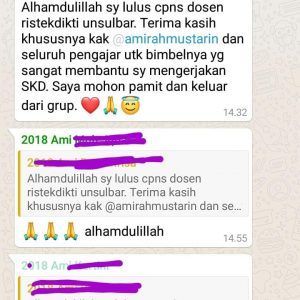Testimoni 68 ikut bimbel tanpa bayar