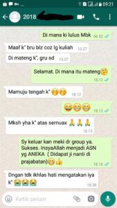 Testimoni 60 testi kelas stan