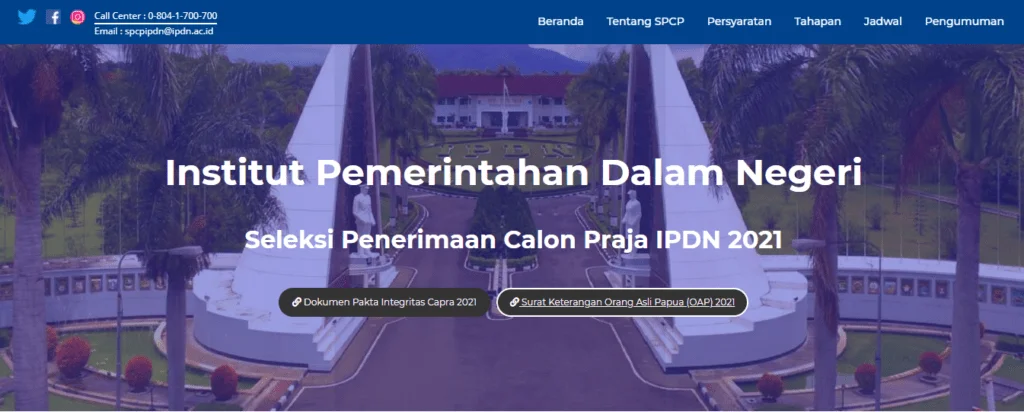 Syarat Masuk dan Program Studi IPDN Tahun 2023, untuk Persiapan Pendaftaran Tahun ini 9 Syarat Masuk dan Program Studi IPDN