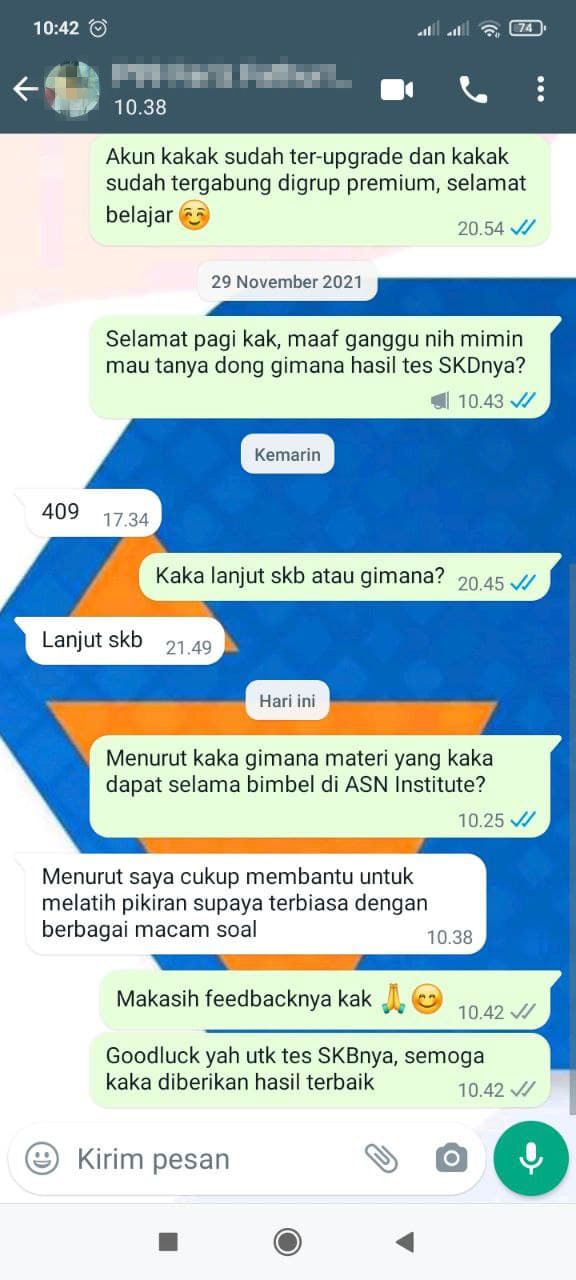 Testimoni 101 bimbel online terbaik asn institute 3
