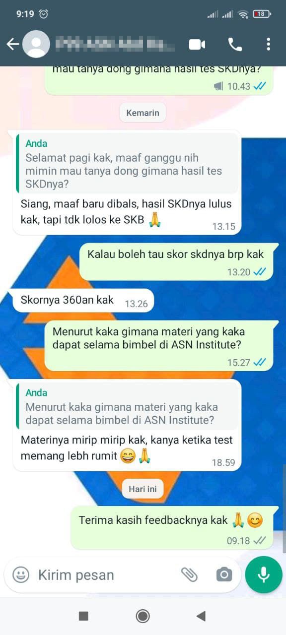 Testimoni 97 bimbel online terbaik asn institute 7