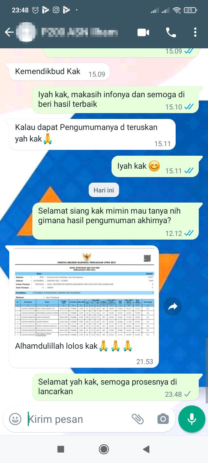 Testimoni 90 bimbel online terpercaya asn institute 9