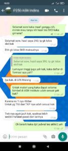 Testimoni 85 tryout online bimbel terpercaya7