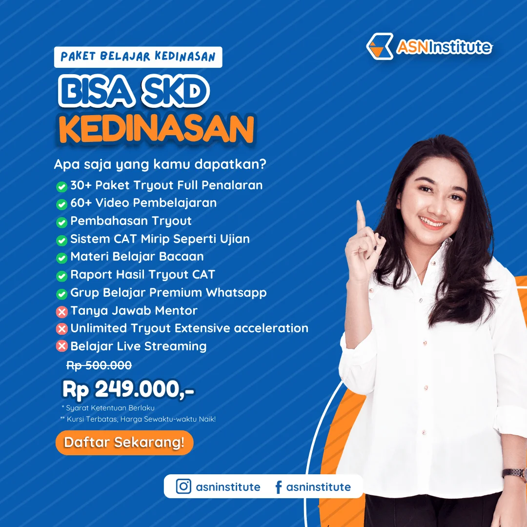 Bisa SKD Sekdin 1 Bisa SKD Sekdin