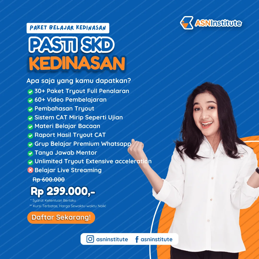 Pasti SKD Sekdin 1 Pasti SKD Sekdin