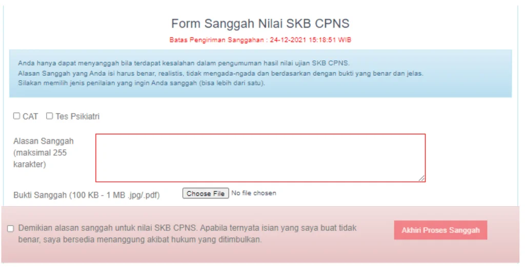 Belum Lolos Seleksi? Pahami Cara Sanggah CPNS dengan Benar di Sini 1 sanggah cpns 1