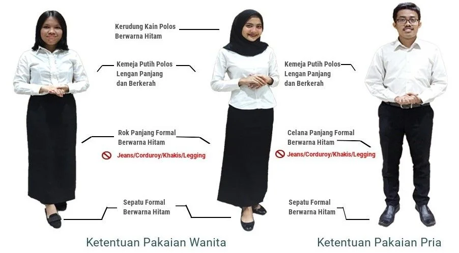 Tips dan Syarat Pakaian Tes CPNS Saat Ujian 1 Tips dan Syarat Pakaian Tes CPNS Saat Ujian 1