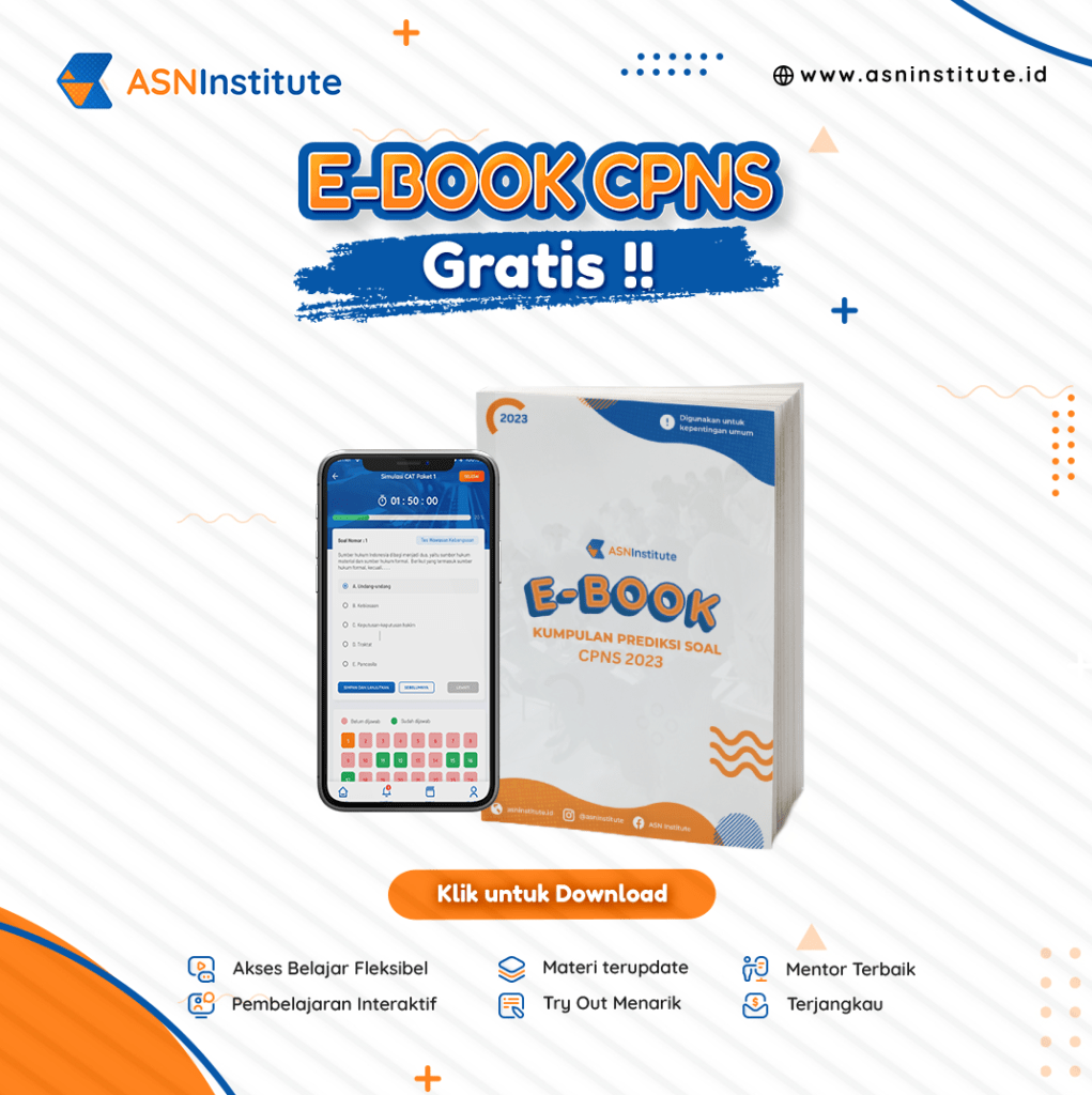 Download Ebook CPNS Gratis ASN Institute